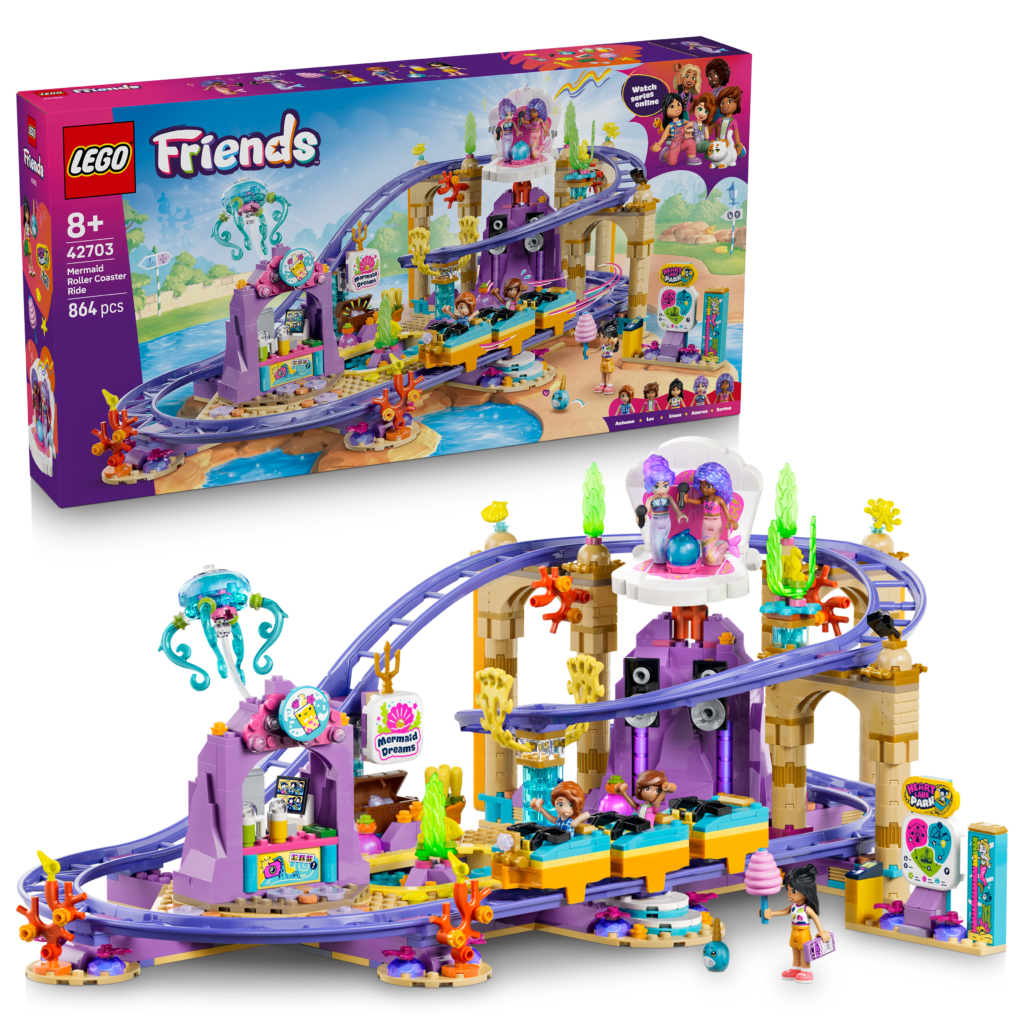 LEGO Bergochdalbana med sjöjungfrutema 42703