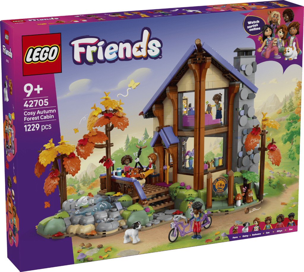 LEGO Mysig stuga i höstskogen 42705