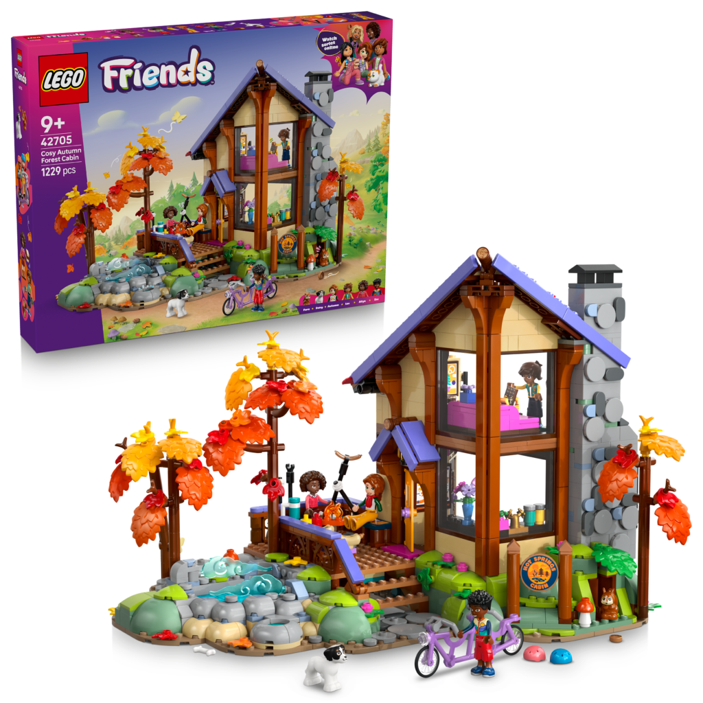 LEGO Mysig stuga i höstskogen 42705