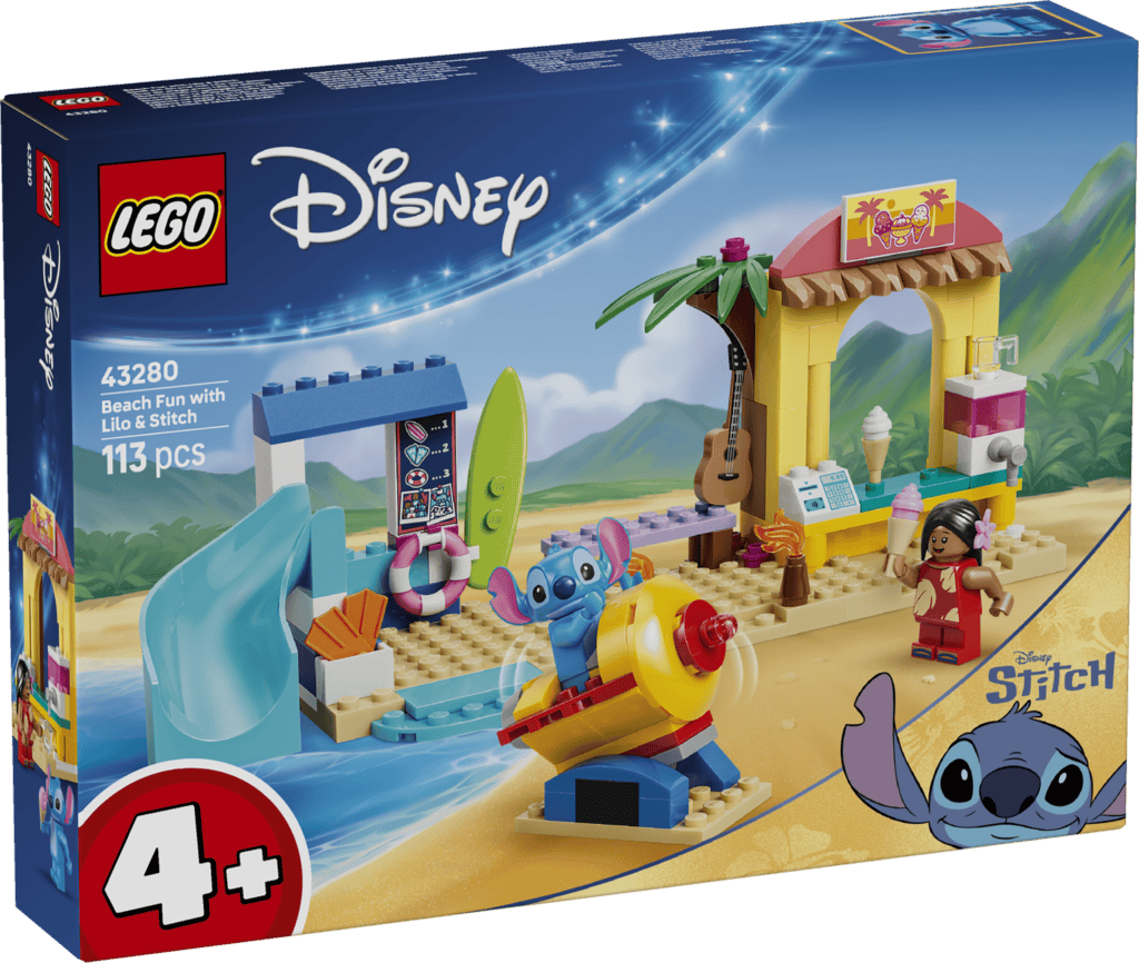 LEGO Skoj på stranden med Lilo & Stitch 43280