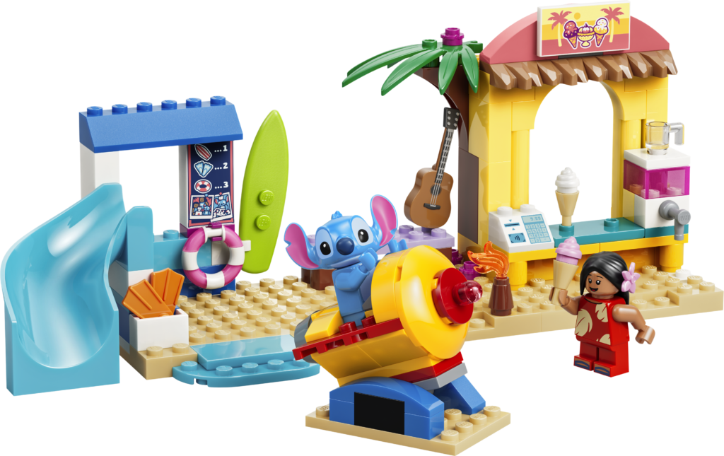 LEGO Skoj på stranden med Lilo & Stitch 43280