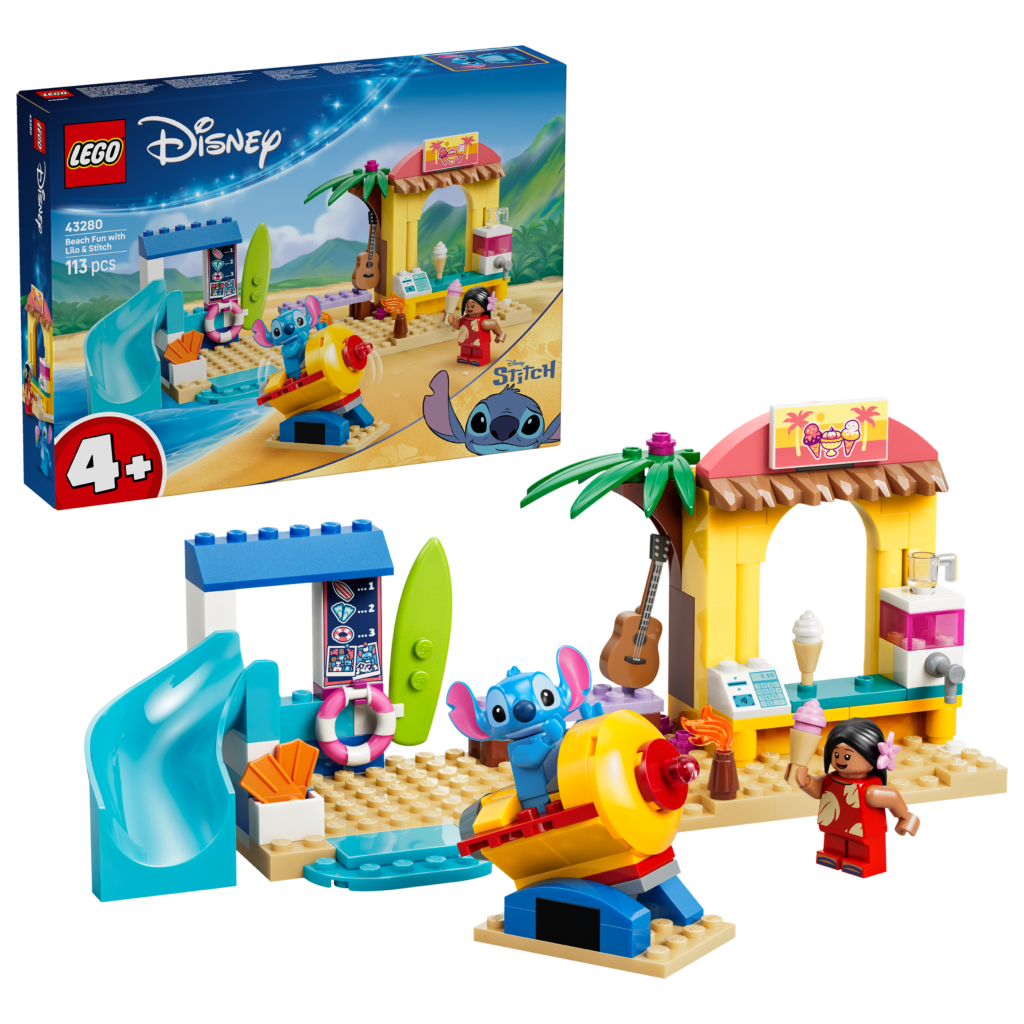LEGO Skoj på stranden med Lilo & Stitch 43280