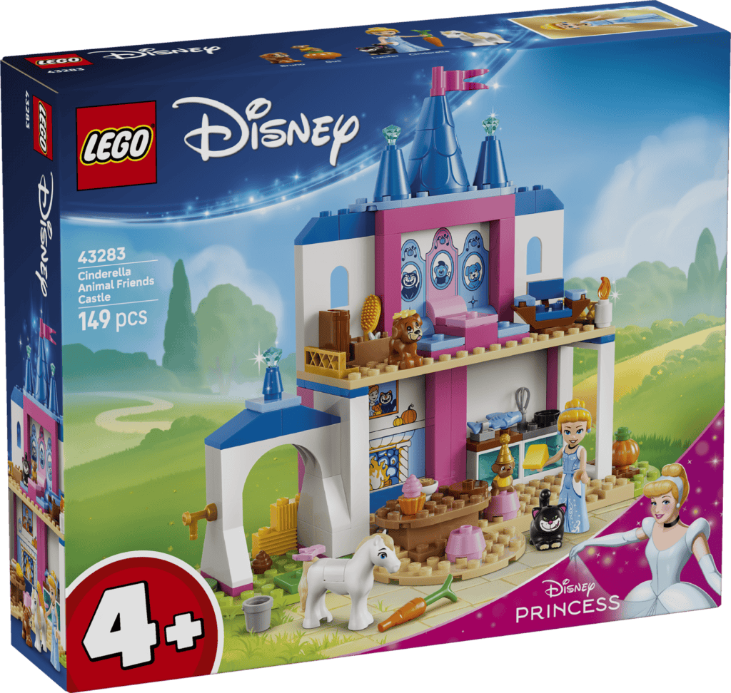 LEGO Askungens slott och djurvänner 43283