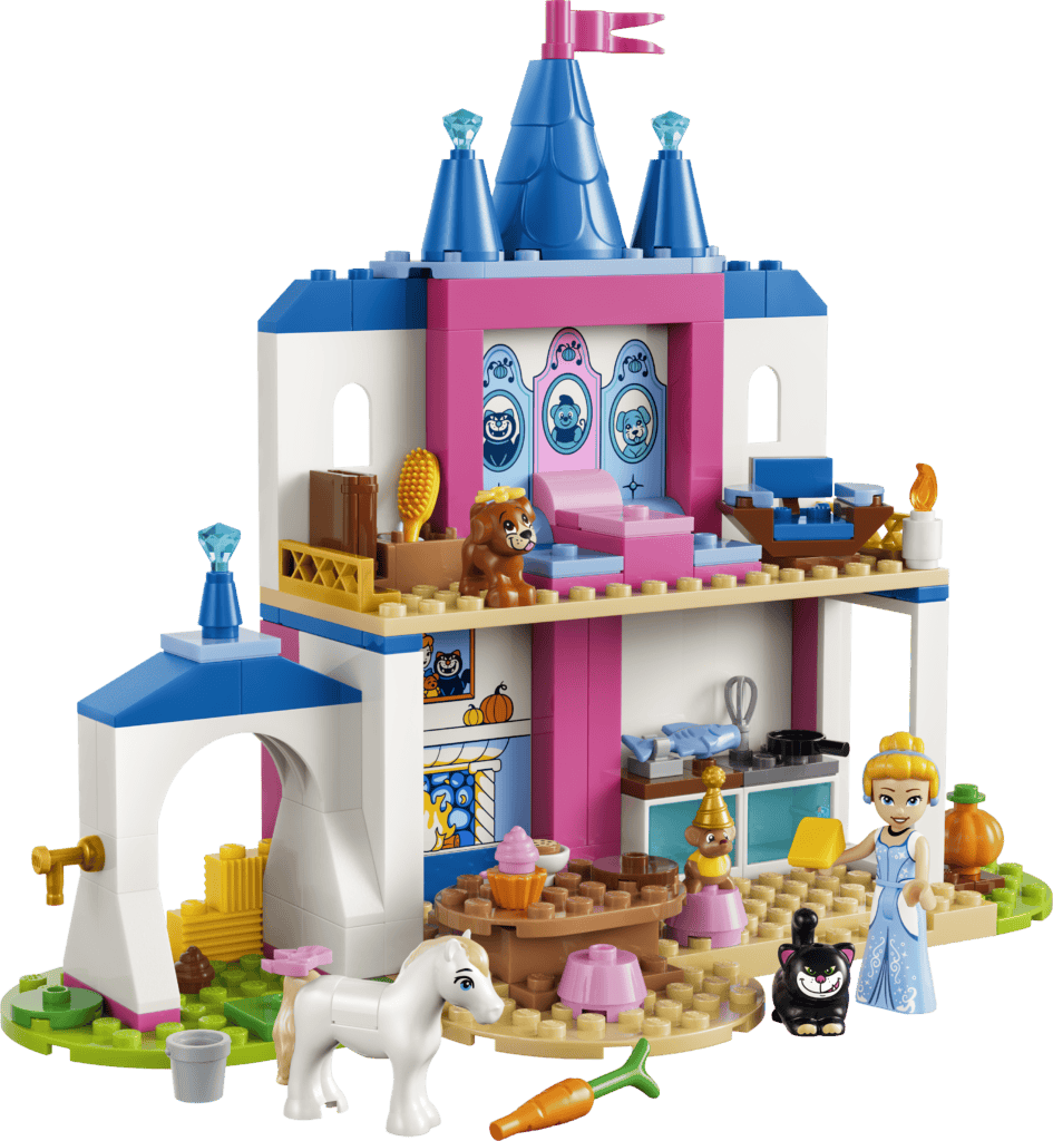 LEGO Askungens slott och djurvänner 43283