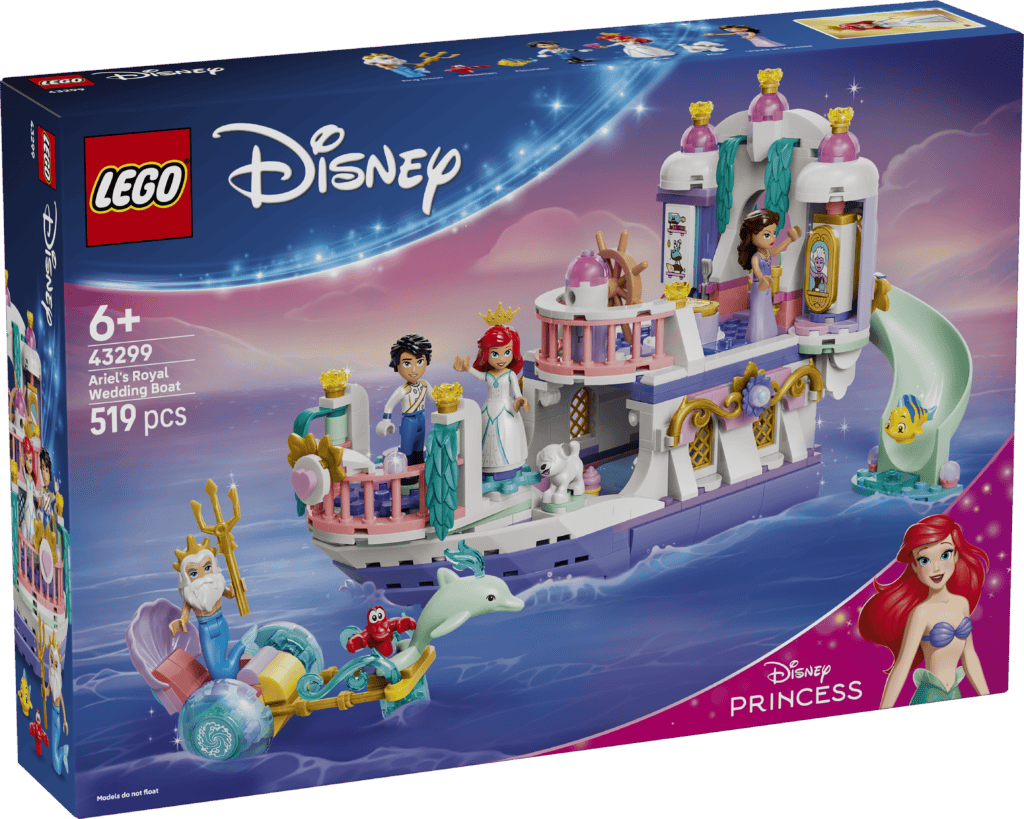 LEGO Ariels kungliga bröllopsbåt 43299