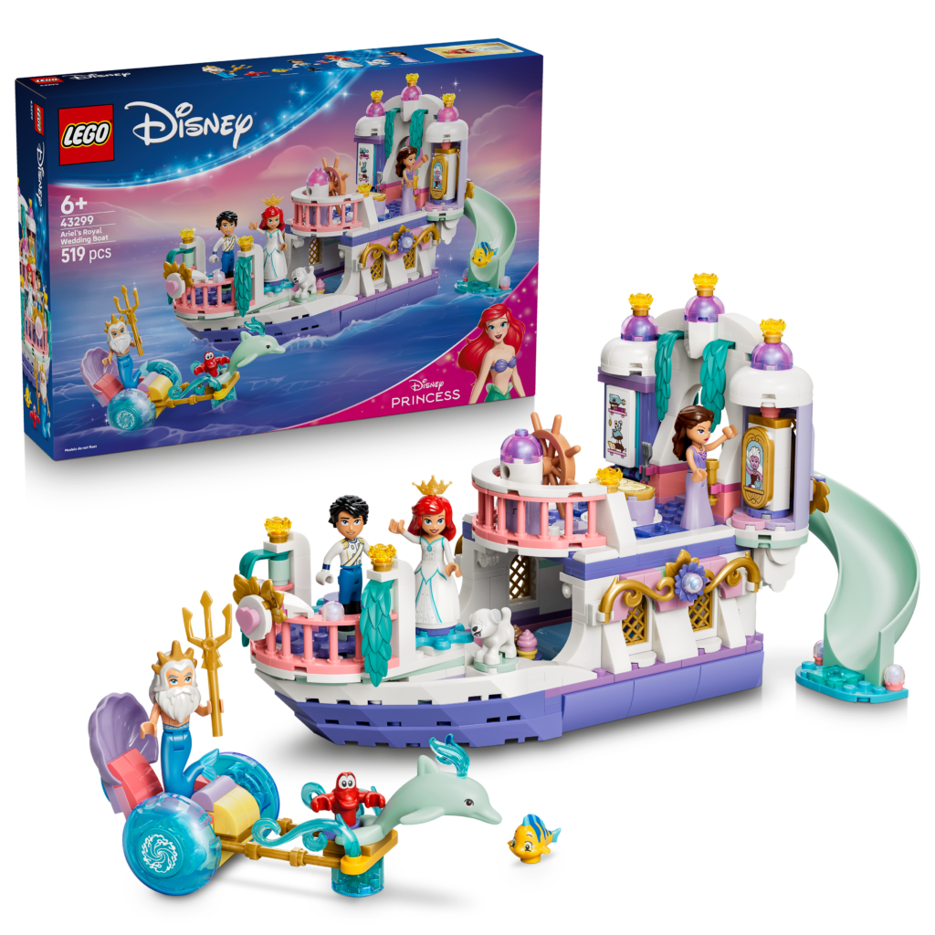 LEGO Ariels kungliga bröllopsbåt 43299