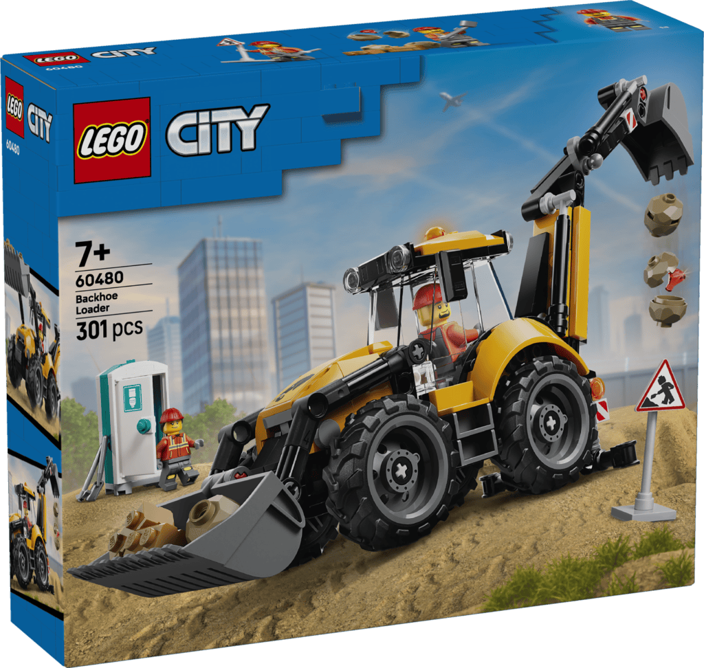 LEGO Gul grävlastare 60480