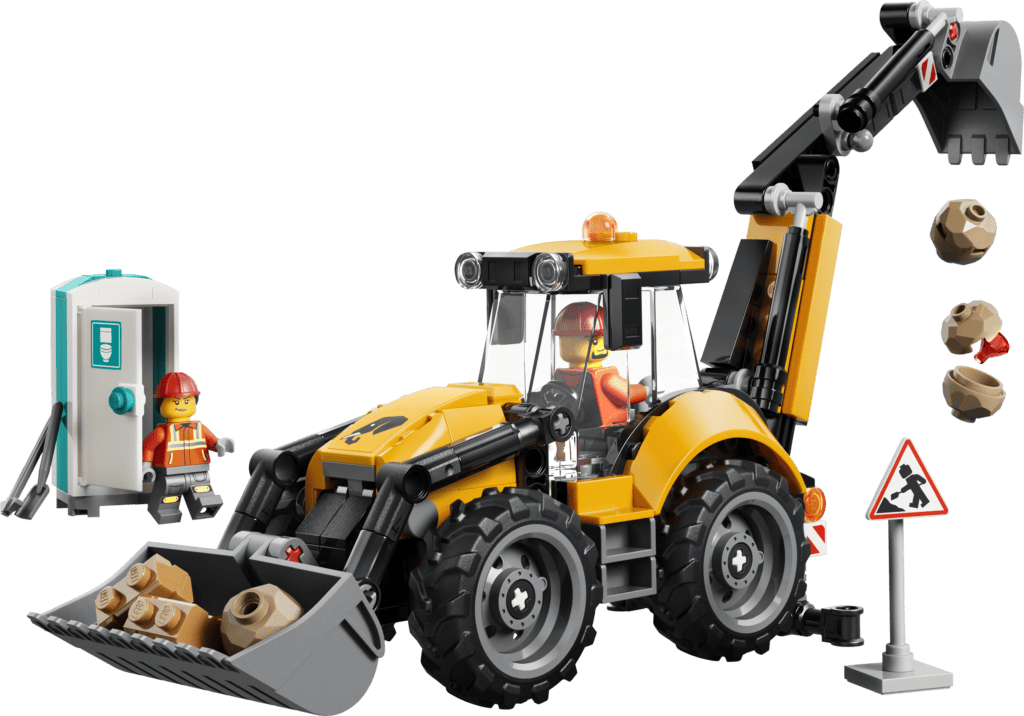 LEGO Gul grävlastare 60480