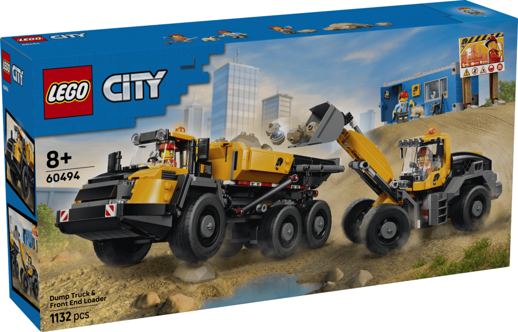 LEGO Dumper och frontlastare 60494