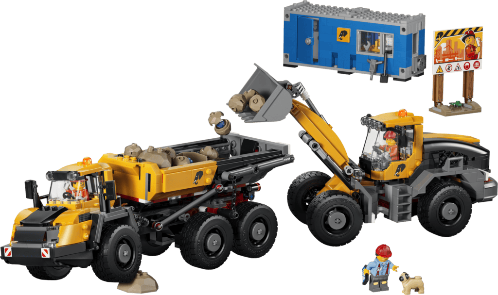 LEGO Dumper och frontlastare 60494