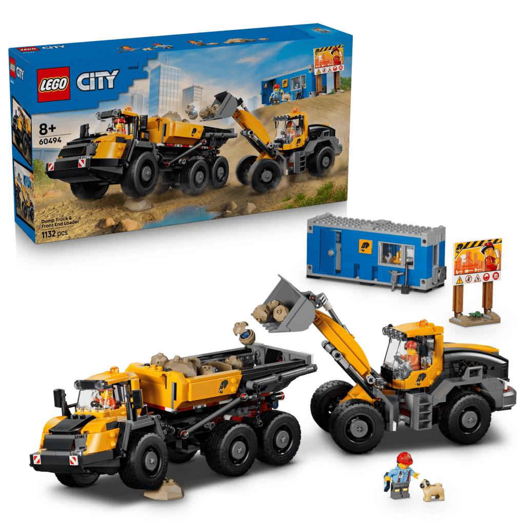 LEGO Dumper och frontlastare 60494