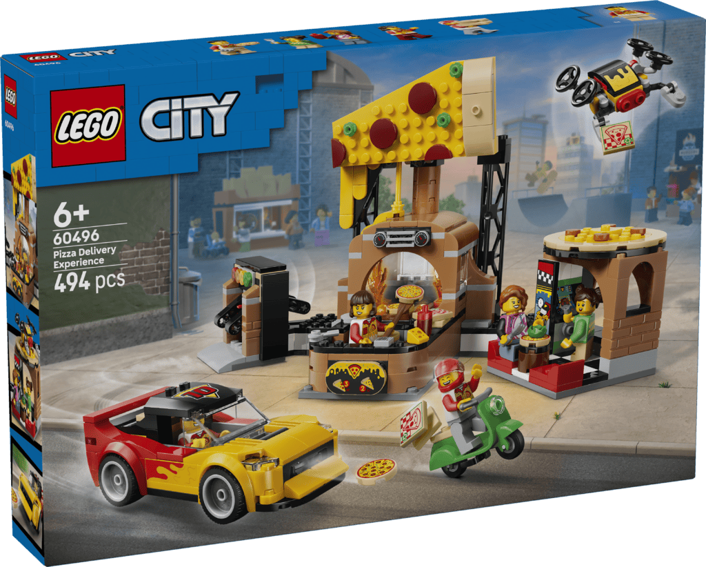 LEGO Pizzahemkörning med fordon 60496