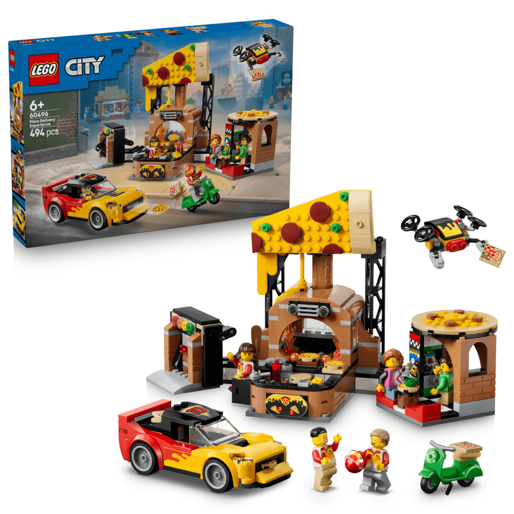 LEGO Pizzahemkörning med fordon 60496