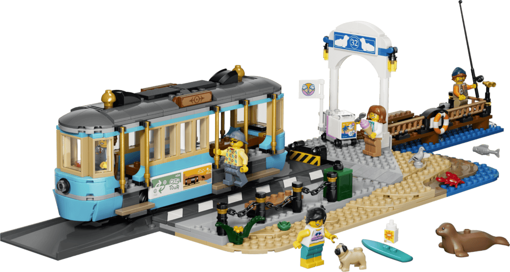 LEGO Klassisk strandspårvagn 60506