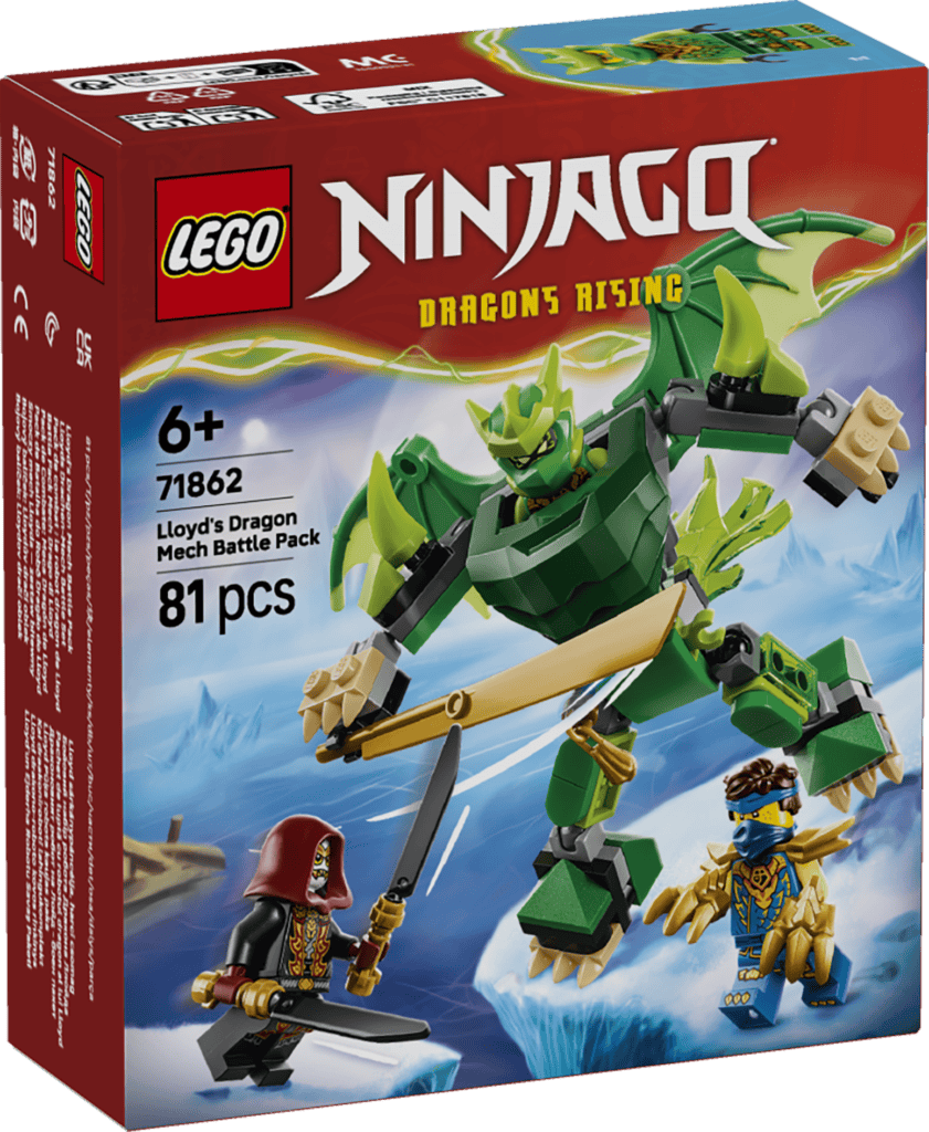 LEGO Kais robotdrake – stridspaket 71862