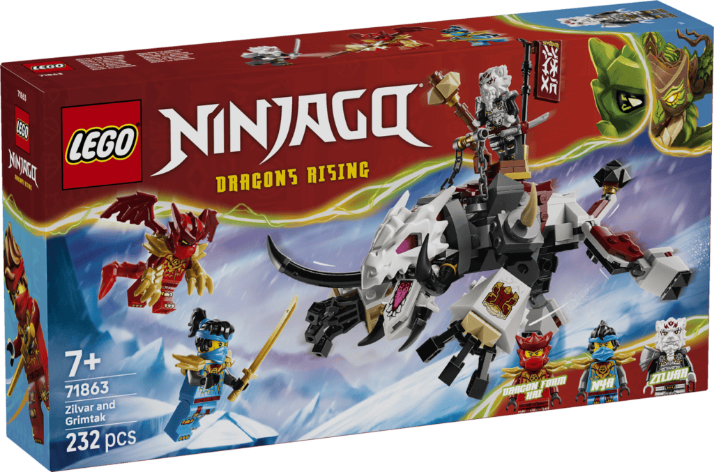 LEGO Zilvar och drakodjuret Grimtak 71863