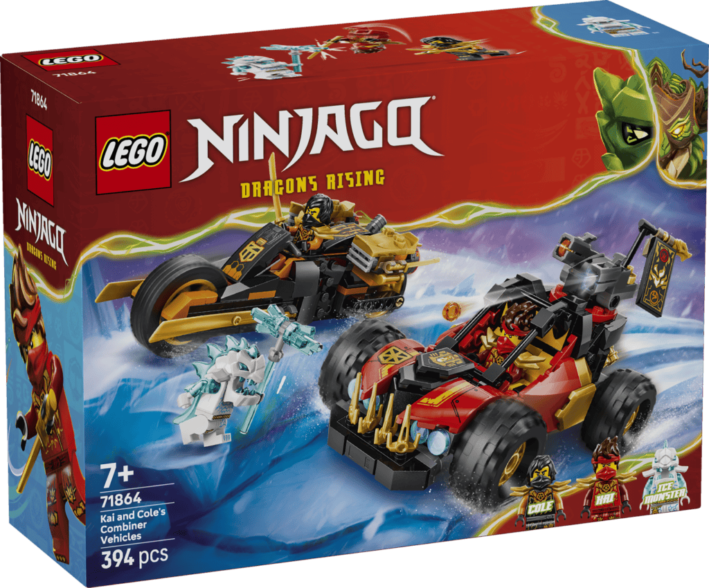LEGO Kais och Coles kombinationsfordon 71864