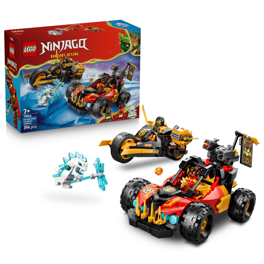 LEGO Kais och Coles kombinationsfordon 71864
