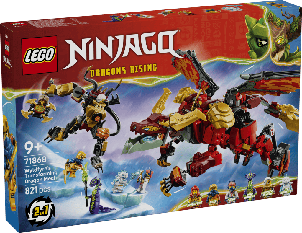 LEGO Wyldfyres omvandlingsbara robotdrake 71868