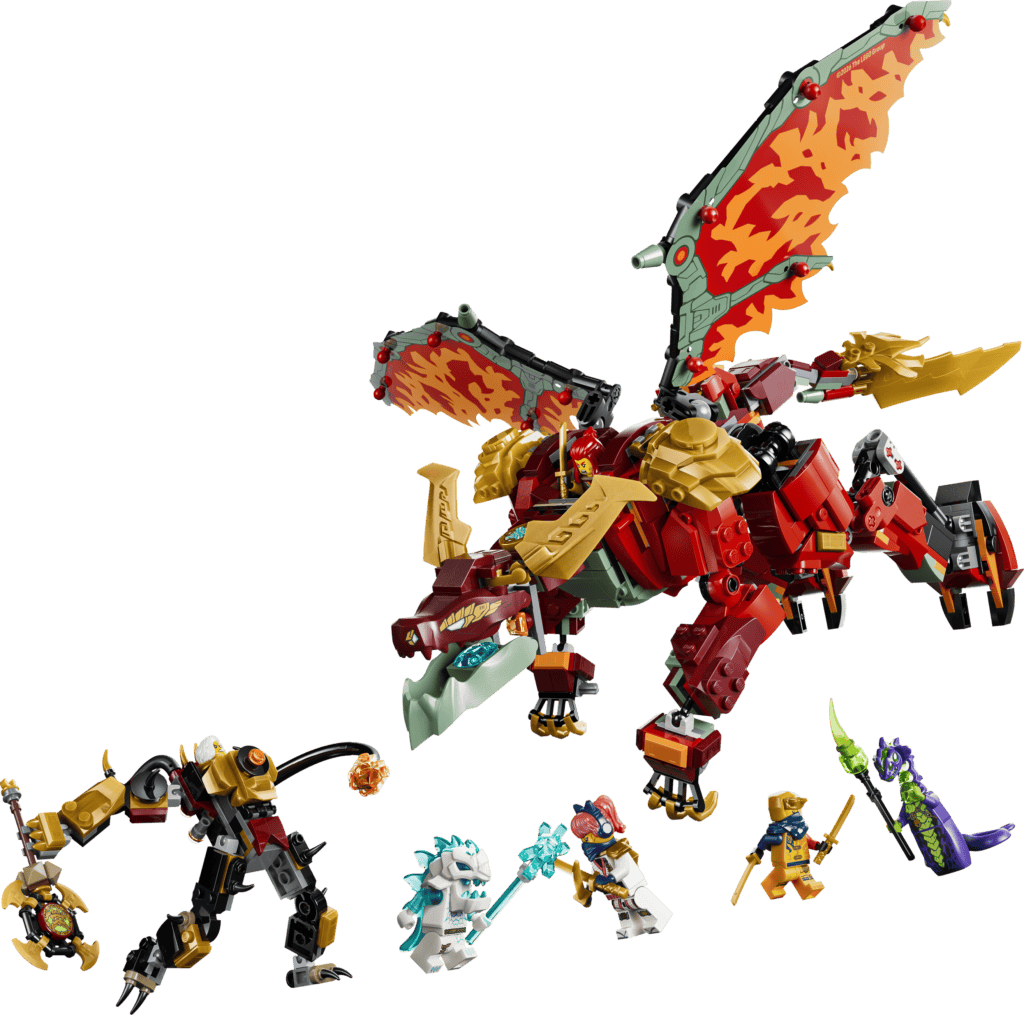 LEGO Wyldfyres omvandlingsbara robotdrake 71868