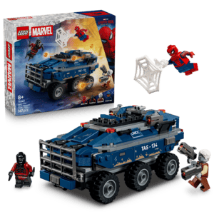 LEGO Spider-Mans fängelsetransportjakt 76349