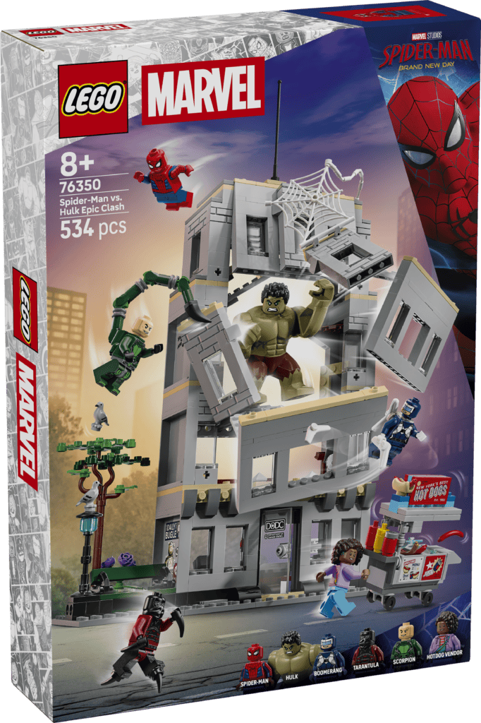 LEGO Episk sammandrabbning med Spider-Man mot Hulk 76350