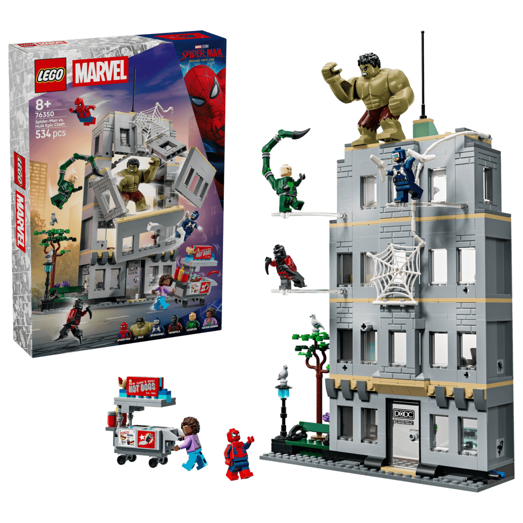 LEGO Episk sammandrabbning med Spider-Man mot Hulk 76350