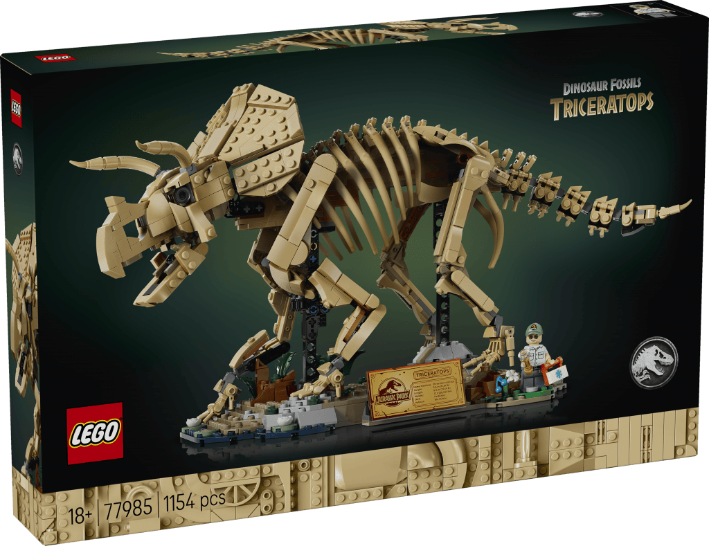 LEGO Dinosauriefossiler: triceratops 77985
